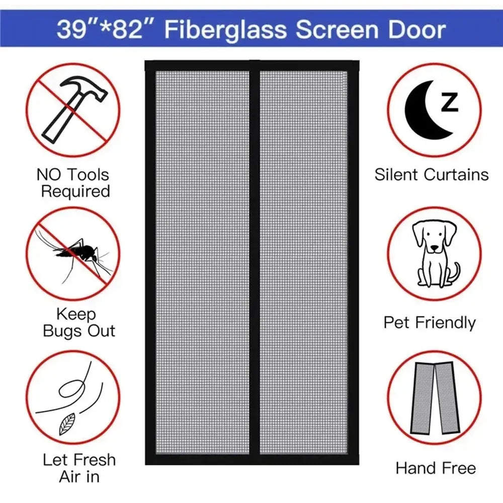 Magnatic Screen Door