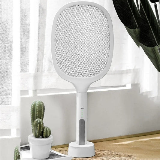 2 In 1 Rechargable Mosquito Racket