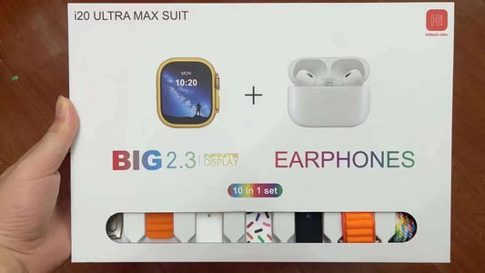 Ultra i20 Smartwatch with 10-in-1